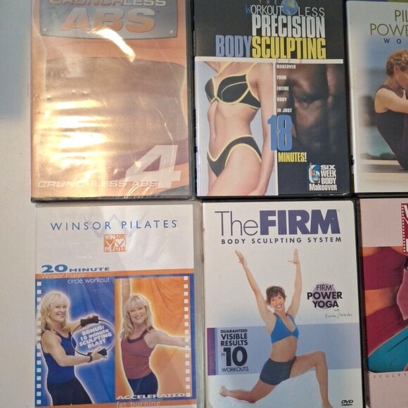Winsor Pilates DVD Fitness Body Sculpting Exercise Home Workouts Abs Lot - Picture 2 of 7